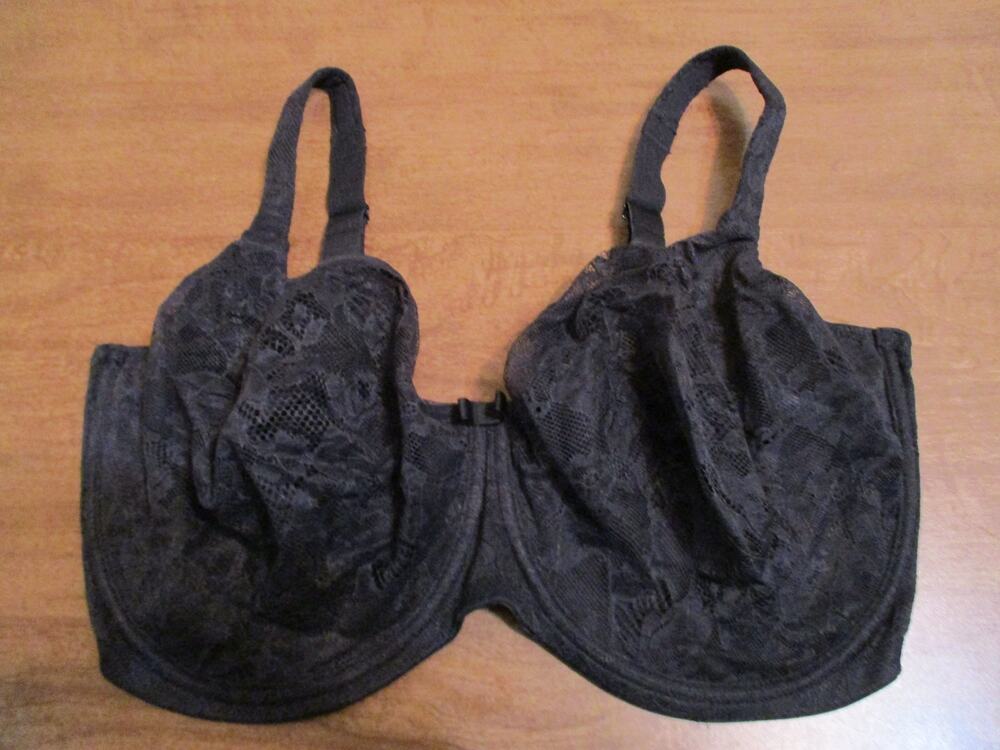 SCULPTRESSE BY PANACHE PURE LACE 6931 UNDERWIRE BLACK 40GG